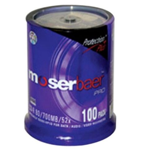 Moser Baer Cd-R Spindle - Pack Of 100