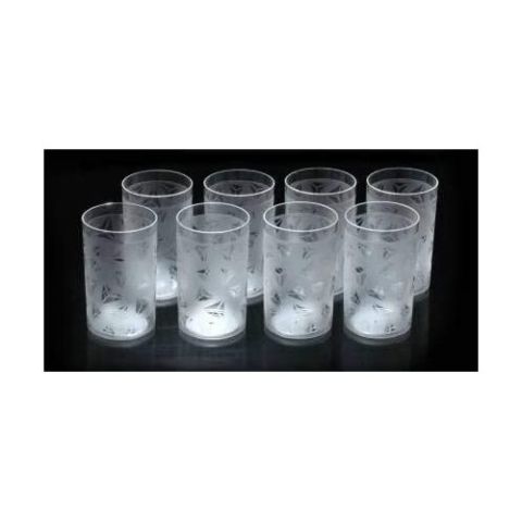 Plastic Juice Glass 250ml - Pack Of 8