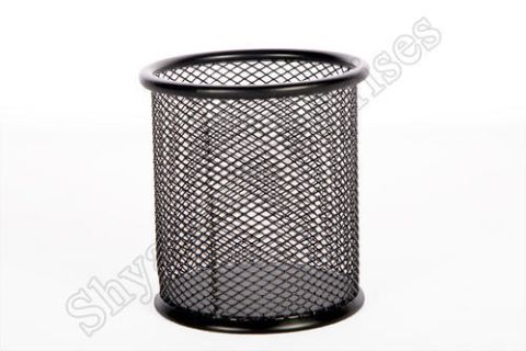 Round Metal Pen Stand