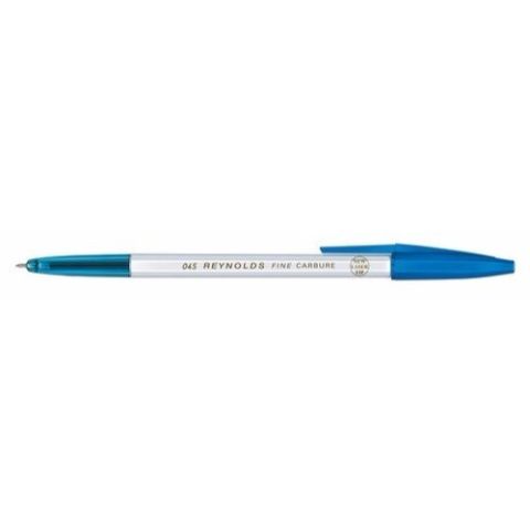 Reynolds 045 Fine Carbure Ballpen(Blue)-Pack of 10